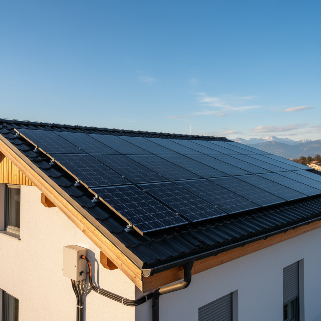 Photovoltaik Installation